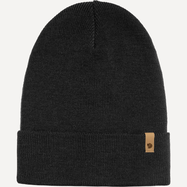Шапка Fjallraven Classic Knit Hat (black; one size)